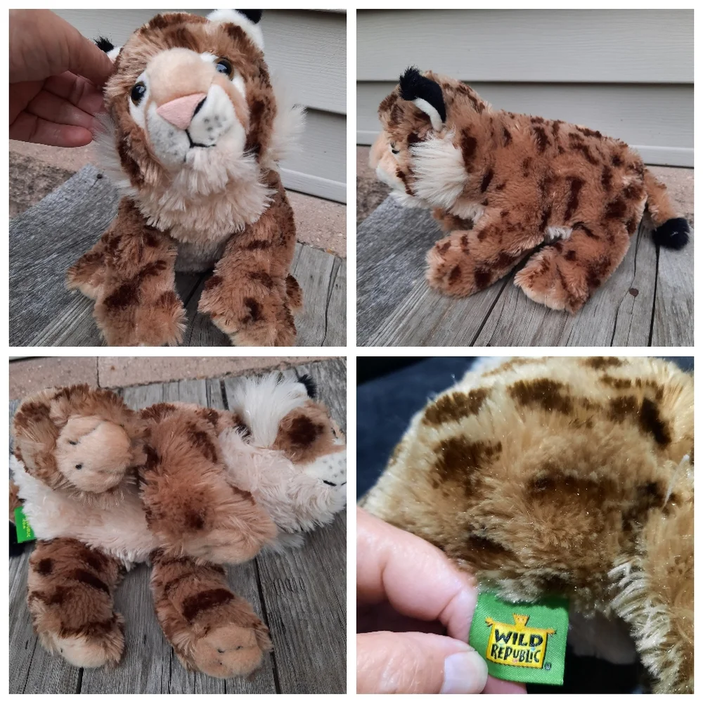 Lynx cat plush 10